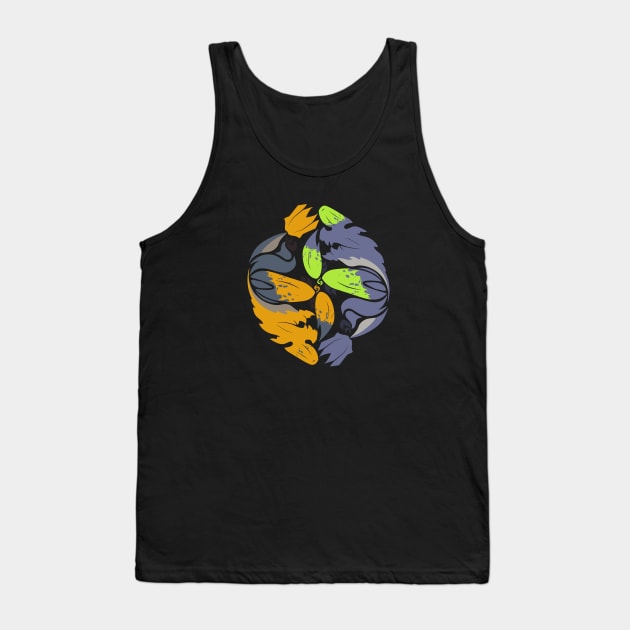 Explosive Force - Brachydios and Raging Brachydios Tank Top by kinokashi